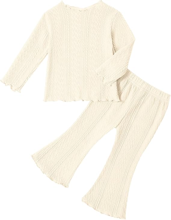 Toddler Girls Summer Outfit Cotton Top and Shorts Clothing Set