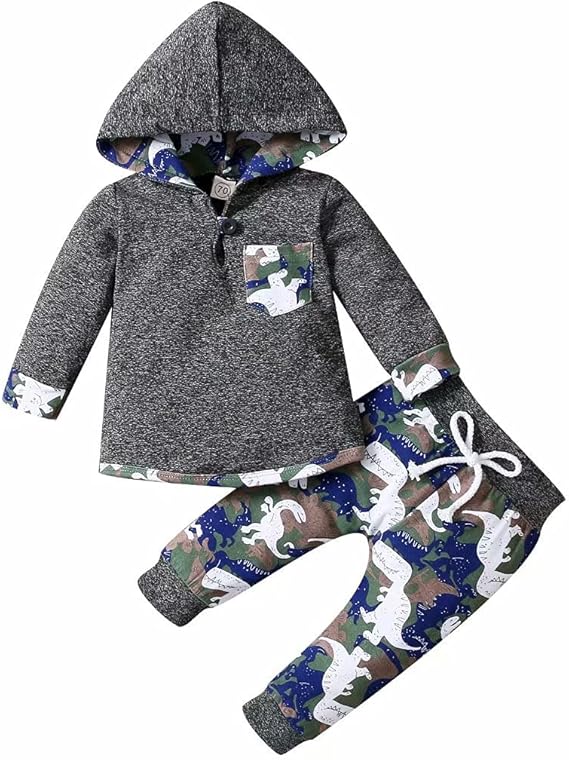 Baby Girls Clothes Long-sleeve Tie Dye Hoodie Pullover and Sweatpants Heart Print Hooded Outfits Set