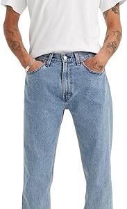 Men's Cargo Sweatpants Casual Fleece Joggers Loose Fit Open Bottom Athletic Pants for Men with Pockets